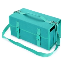 접이식 대용량 마커 홀더 171 슬롯 마크 펜 스토리지 주최자 야외 스케치를위한 휴대용 가방 