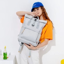 노트북  도난 방지 확장형 롤탑  학교 캐주얼 bookbag