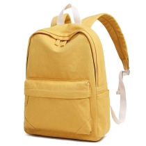 간단한 패션 여행 대학 학교 클래식 여성 캔버스 배낭 