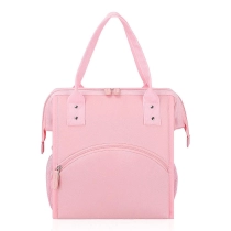 휴대용 피크닉 바구니 파우치 쿨러 점심 가방 