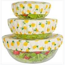 재사용 가능한 그릇 커버 친환경  패브릭  바구니 커버 수제 저렴한