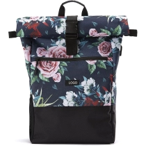 재생된 RPET Rolltop 책가방 