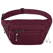  여행 스포츠 하이킹을위한 대용량 방수 허리 가방 