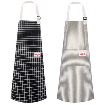 린넨 앞치마 