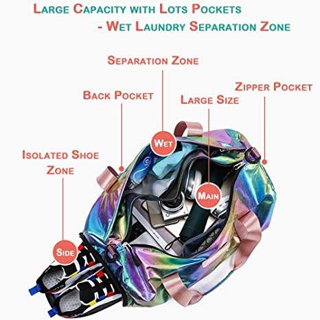 미디엄 경량 여성 오버나이트 접이식 여행용 스포츠 듀펠백 1