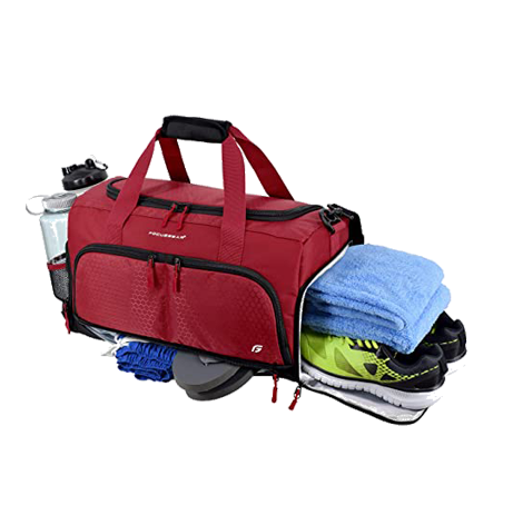 내구성이 뛰어난 디자인의 스포츠 토트 10칸 방수 파우치 백