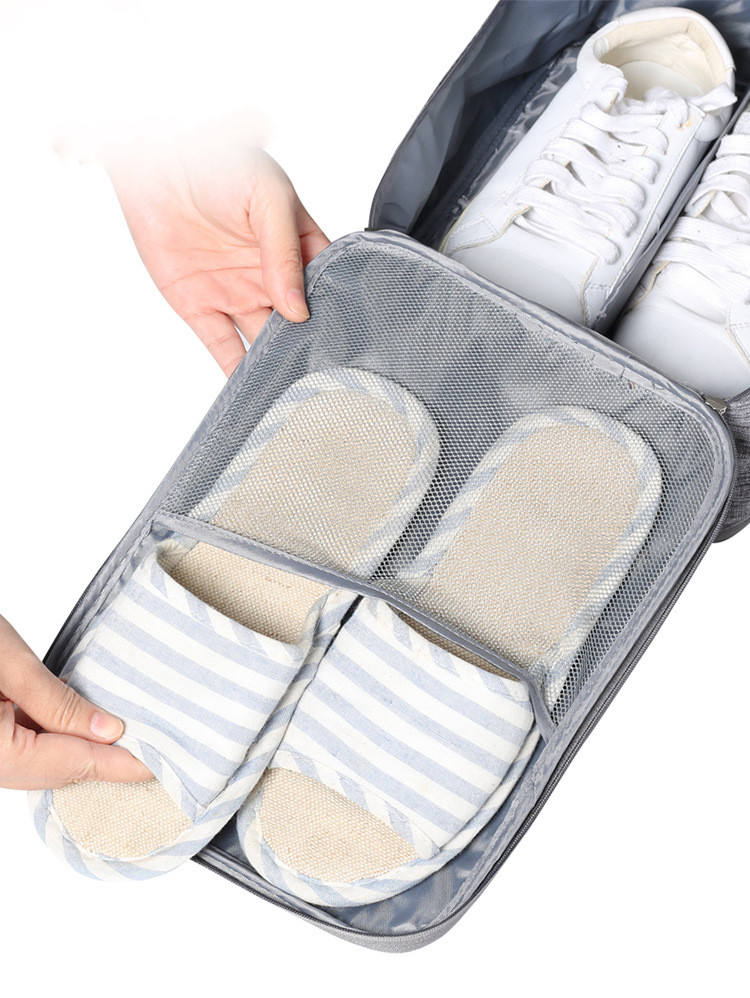 메쉬 방수 여행용 신발 포장 가방 스니커즈 보관 가방 4