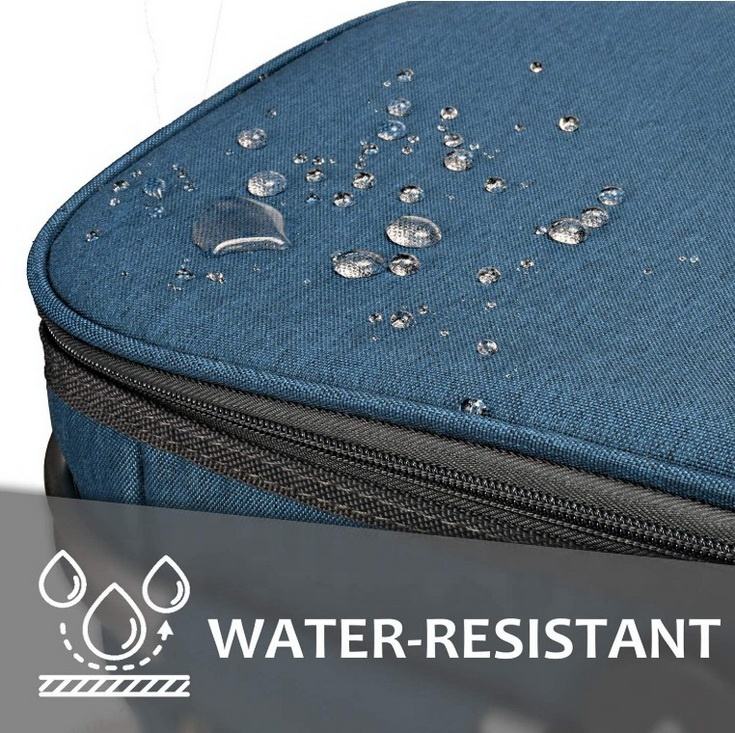 26L 대용량 PEVA 안감 단열 피크닉 가방 휴대용 비치 음료 음식 쿨러 바구니 5