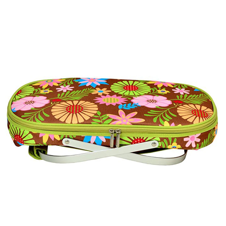 여행 해변을 위한 프레임이 있는 단열 쿨러백 휴대용 접이식 피크닉 쿨러 4