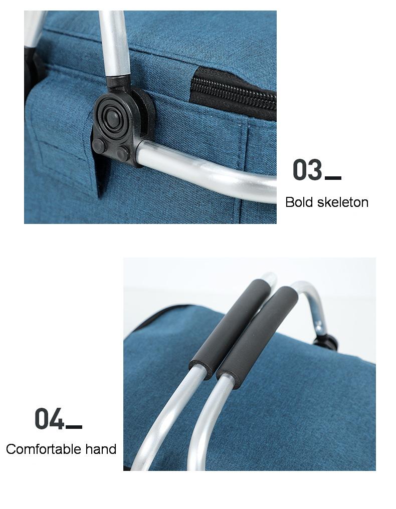 접이식 피크닉 단열 다기능 야외 쿨러백 알루미늄 호일 아이스 13