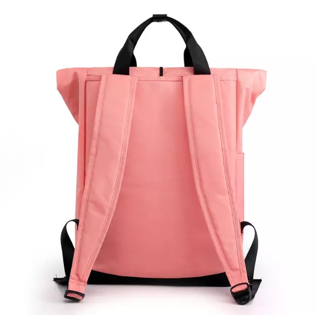 고품질 여행 방수 도난 방지 클래식 옥스포드 롤탑 백팩 5