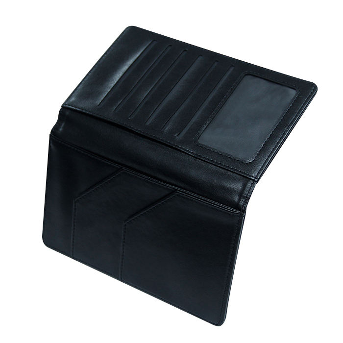 핫셀링 RFID 차단 비즈니스 신용카드 가죽 지갑 여권 커버 카드 2