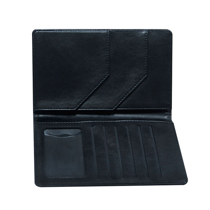 핫셀링 RFID 차단 비즈니스 신용카드 가죽 지갑 여권 커버 카드 3