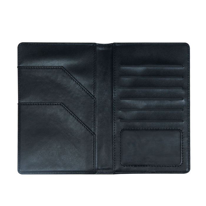 핫셀링 RFID 차단 비즈니스 신용카드 가죽 지갑 여권 커버 카드 1