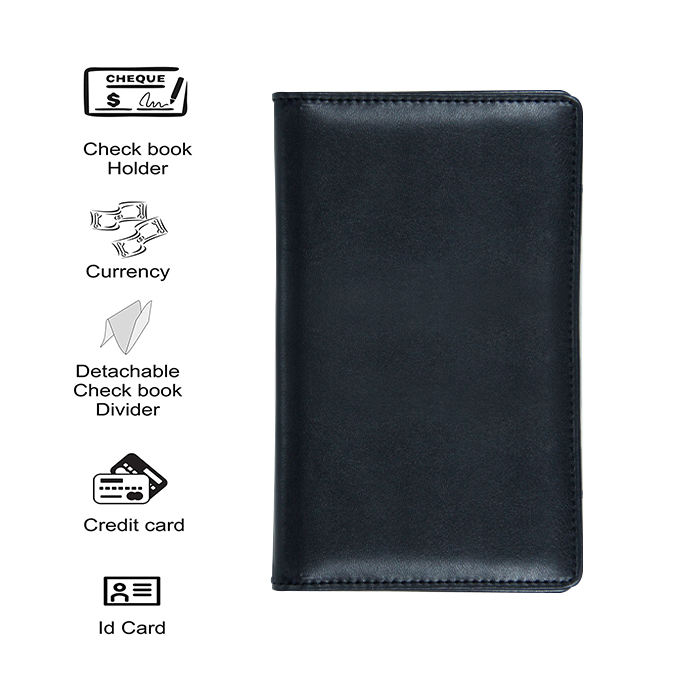 핫셀링 RFID 차단 비즈니스 신용카드 가죽 지갑 여권 커버 카드 6