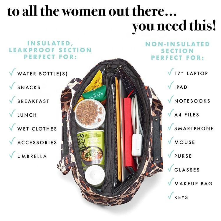 새로운 디자이너 폴리에스터 어깨 면 경량 퀼트 퍼피 토트백 3