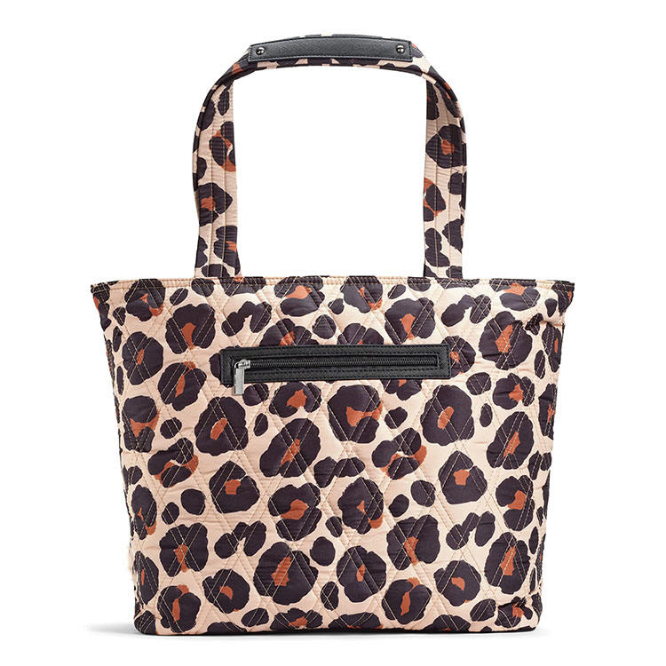 새로운 디자이너 폴리에스터 어깨 면 경량 퀼트 퍼피 토트백 6