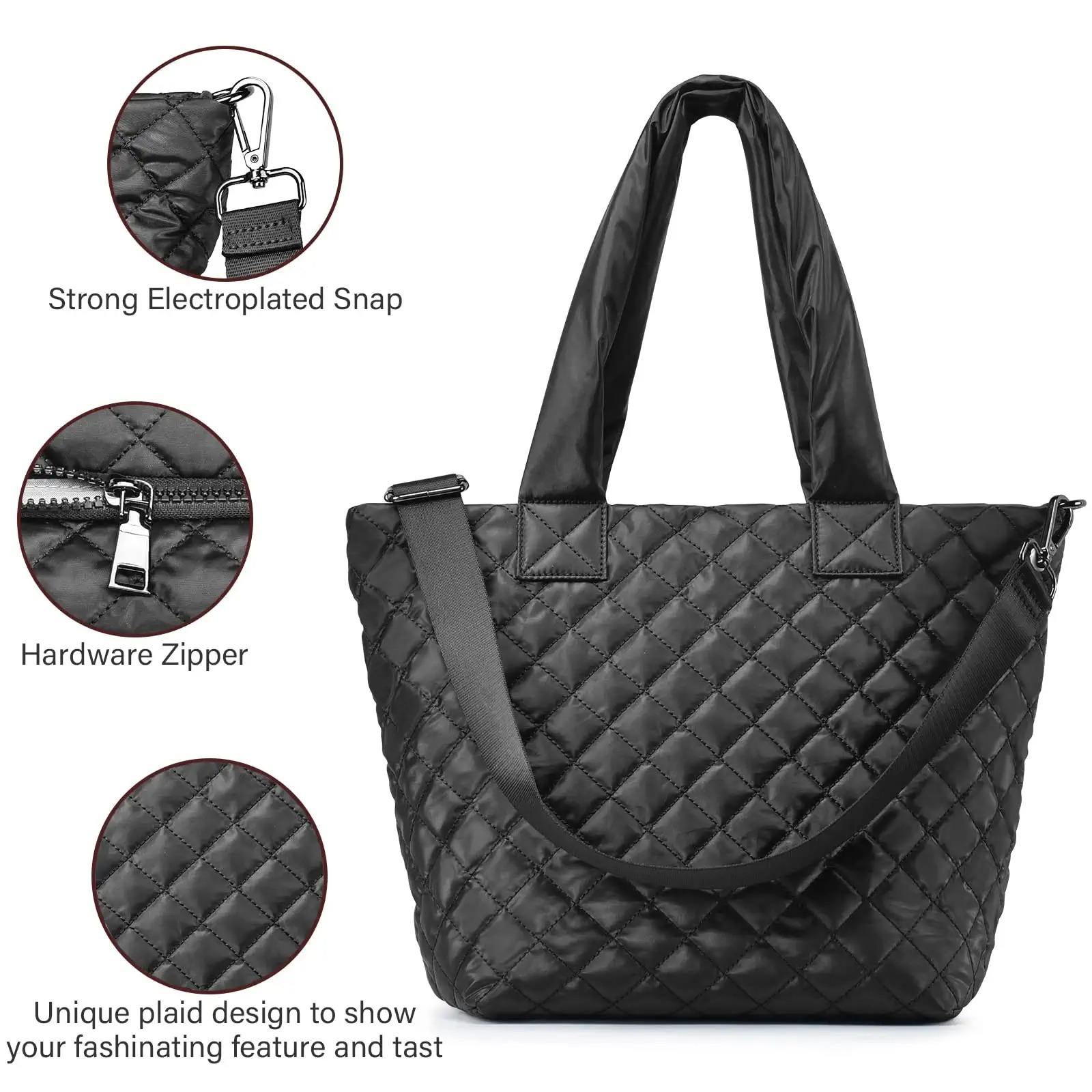 맞춤형 퍼퍼백 퀼팅 여성 퍼퍼백 1