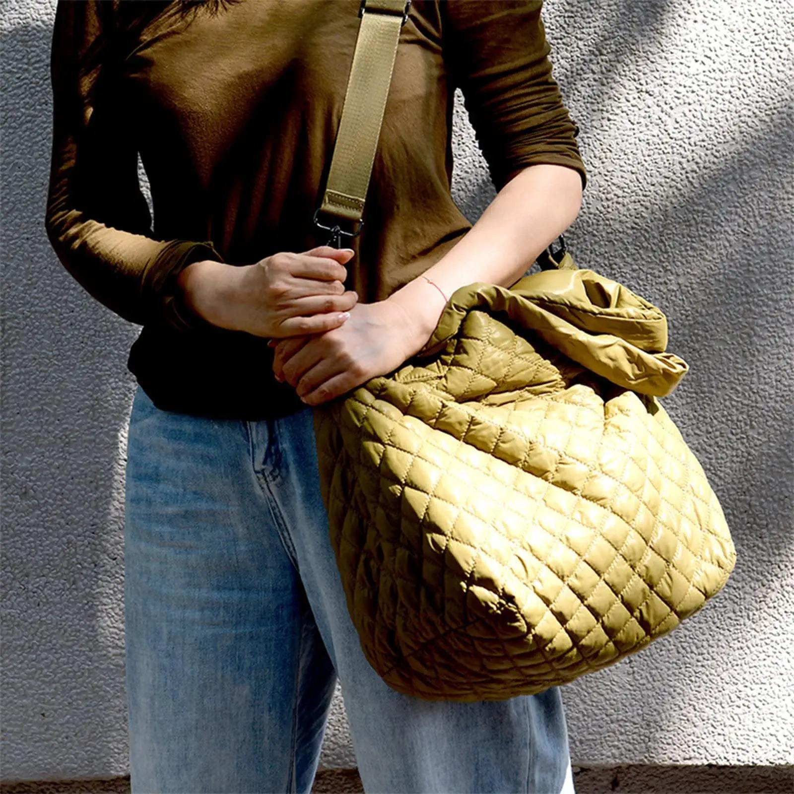 맞춤형 퍼퍼백 퀼팅 여성 퍼퍼백 4