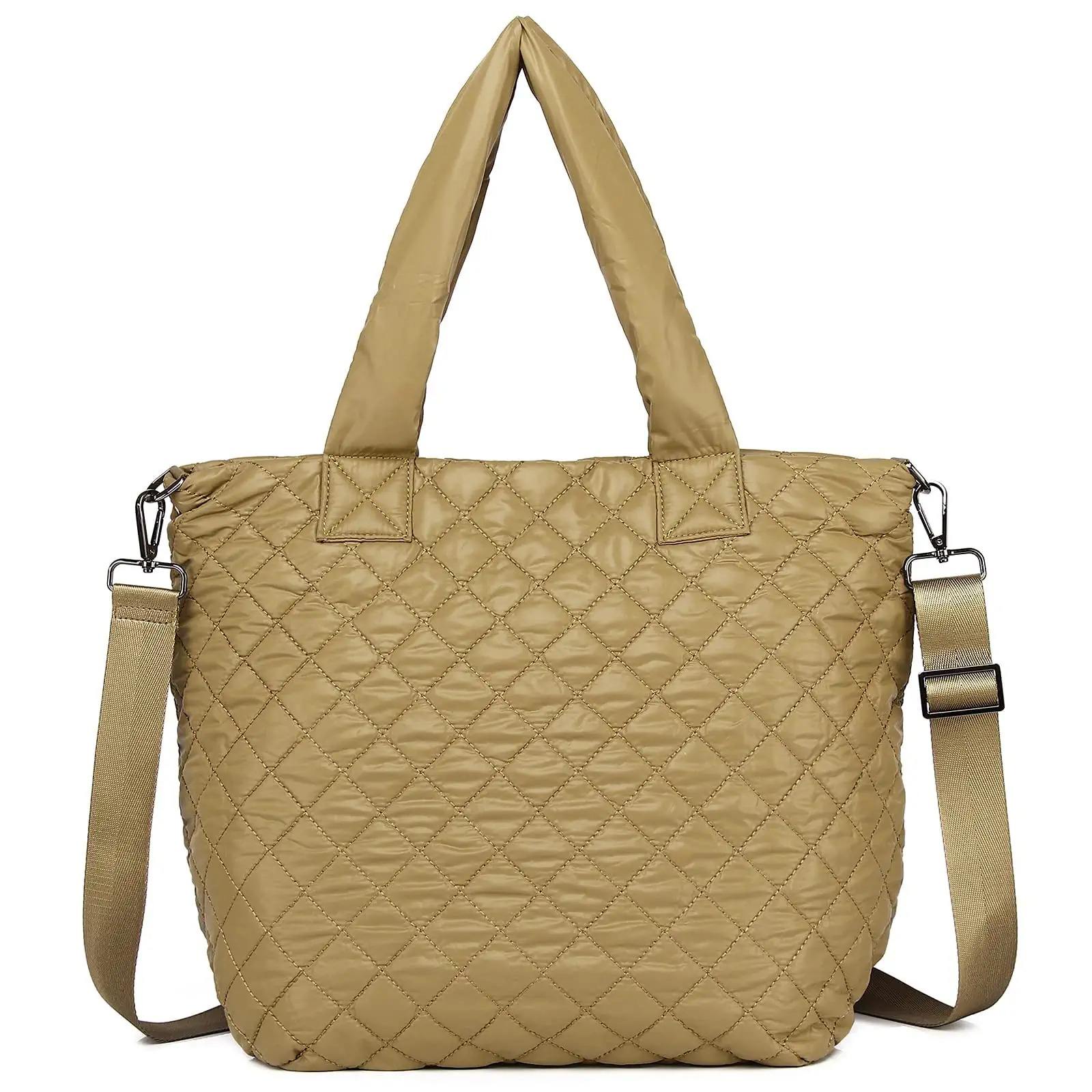 맞춤형 퍼퍼백 퀼팅 여성 퍼퍼백 6