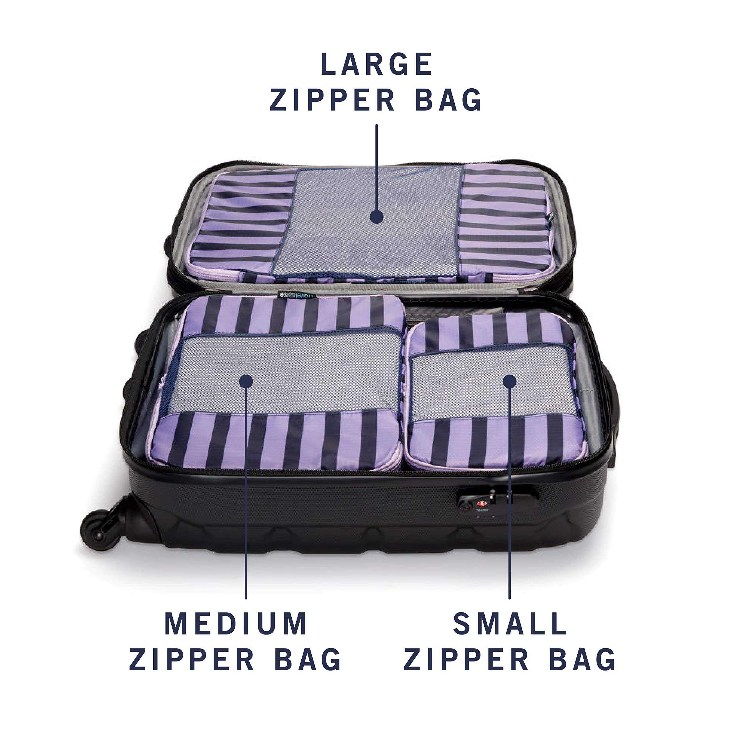 5팩 세트 패셔너블한 여행용 신발 보관 접이식 수하물 포장 큐브 7