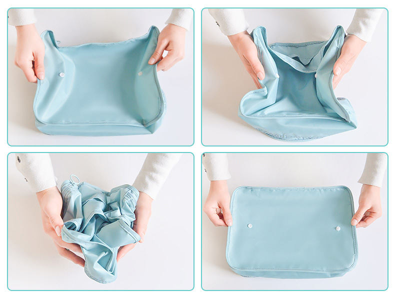 인쇄 8세트 포장 큐브 수하물 포장 여행 수하물 정리함 8