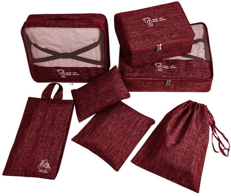 저렴한 가격 여행용 큐브 포장 가방 정리함 큐브 6