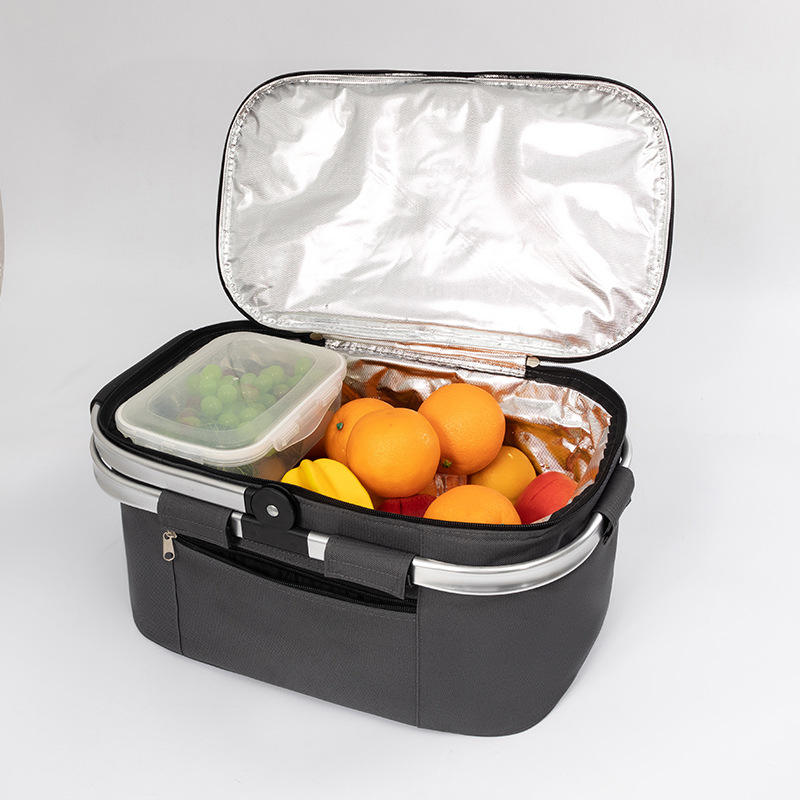 맞춤형 접이식 야외 방수 대용량 휴대용 피크닉 단열 쿨러백 1