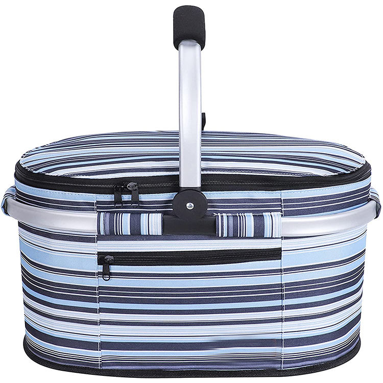 누수 방지 피크닉 쿨러백 단열 알루미늄 손잡이 포함 7