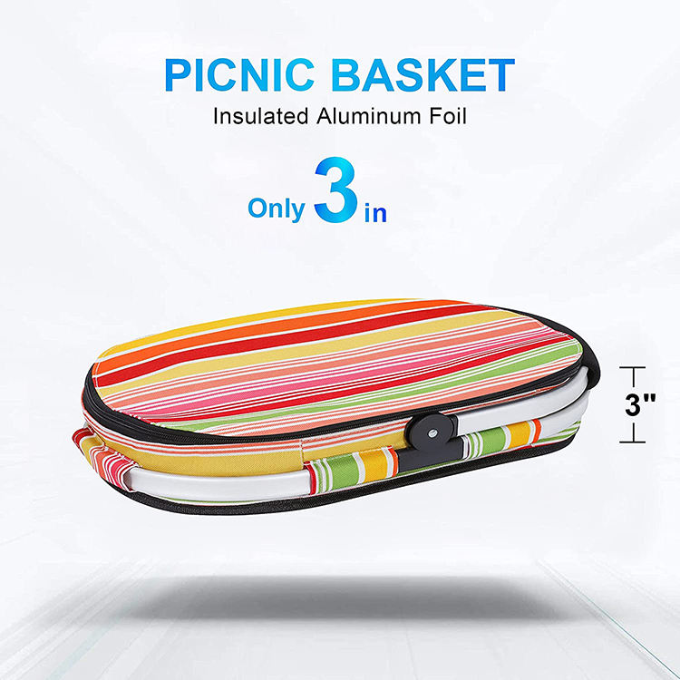 누수 방지 피크닉 쿨러백 단열 알루미늄 손잡이 포함 5