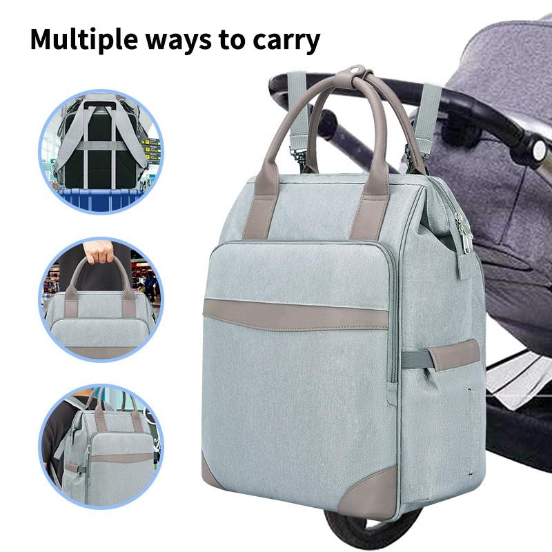 휴대용 대용량 피크닉 점심 음식 모유 쿨러 아기 엄마 가방 8