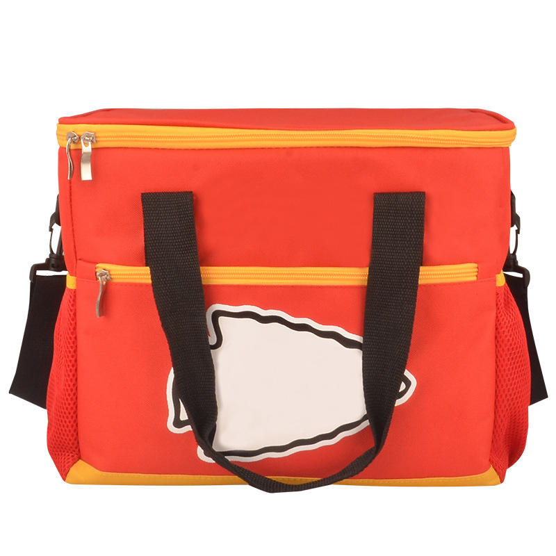 고품질 점심 쿨러백 야외 보온 피크닉 캠핑 도시락 6