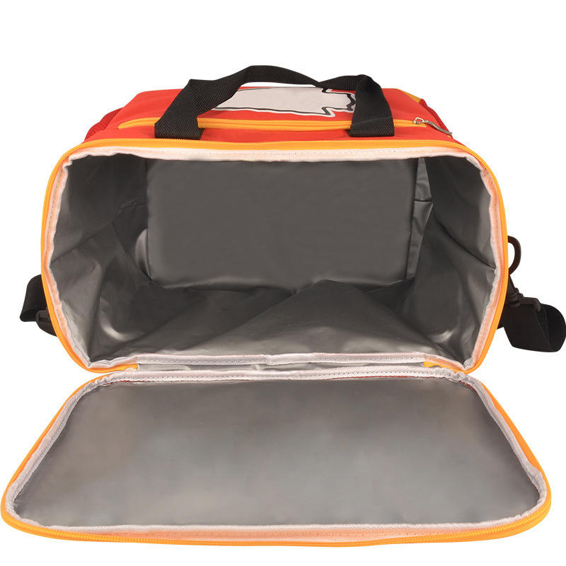 고품질 점심 쿨러백 야외 보온 피크닉 캠핑 도시락 4