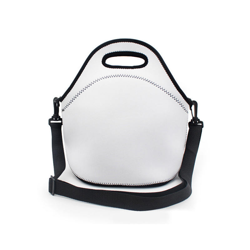 화이트 네오프렌 키즈 단열 토트백 휴대용 도시락 쿨러백 4