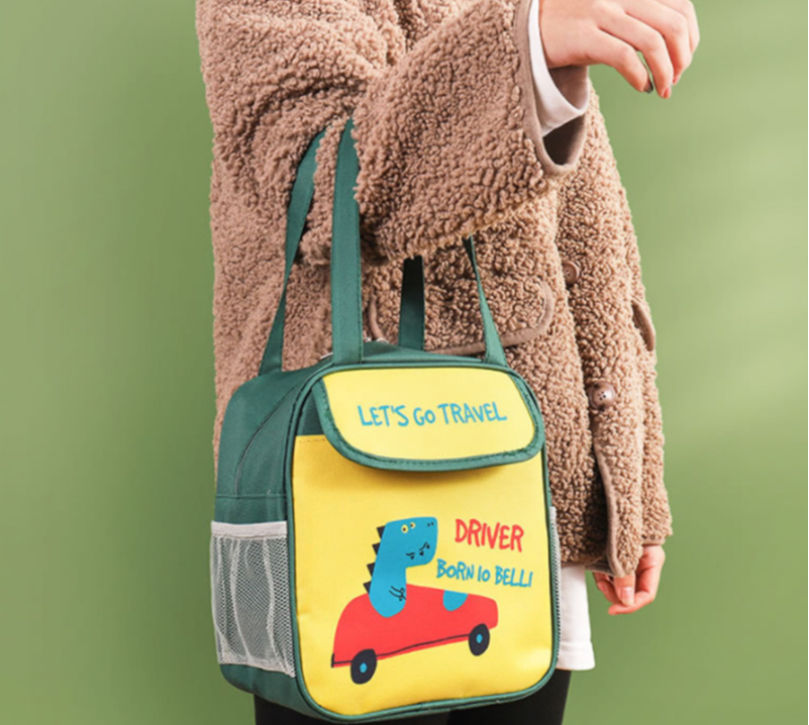 휴대용 새로운 보온 도시락 토트 쿨러 만화 패턴 벤투 푸드백 1