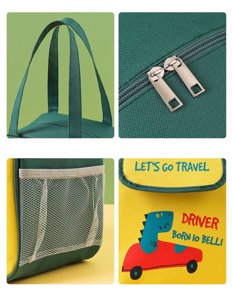 휴대용 새로운 보온 도시락 토트 쿨러 만화 패턴 벤투 푸드백 5