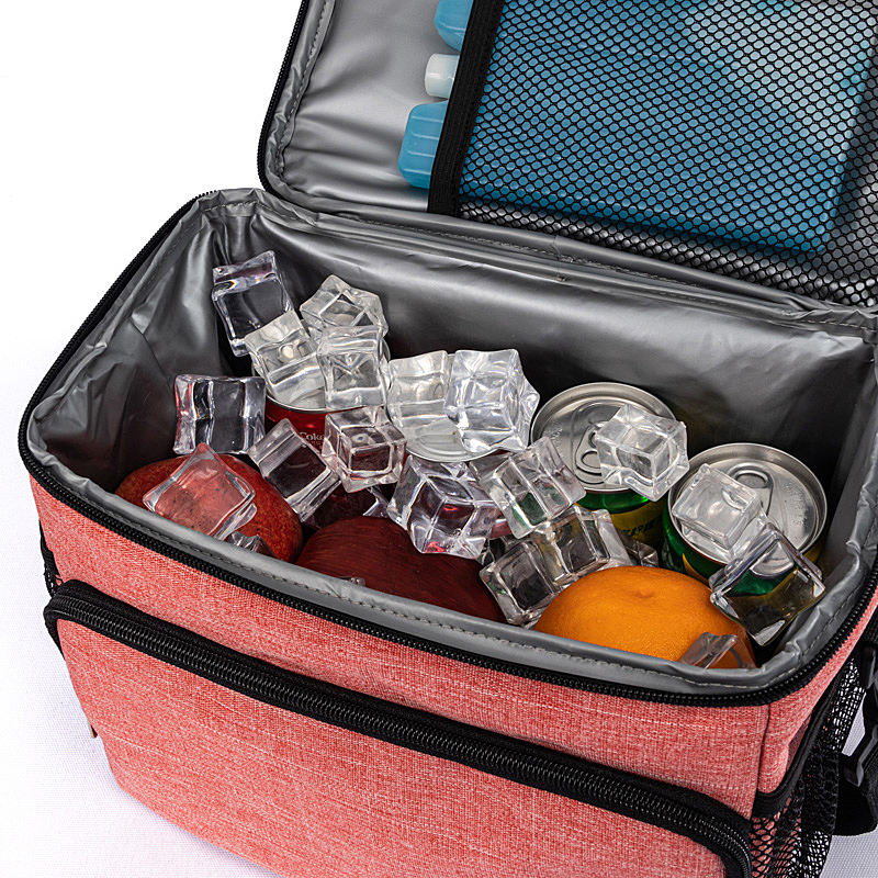 대형 피크닉 와인 병 식품 보온 도시락 토트백 단열 쿨러백 6