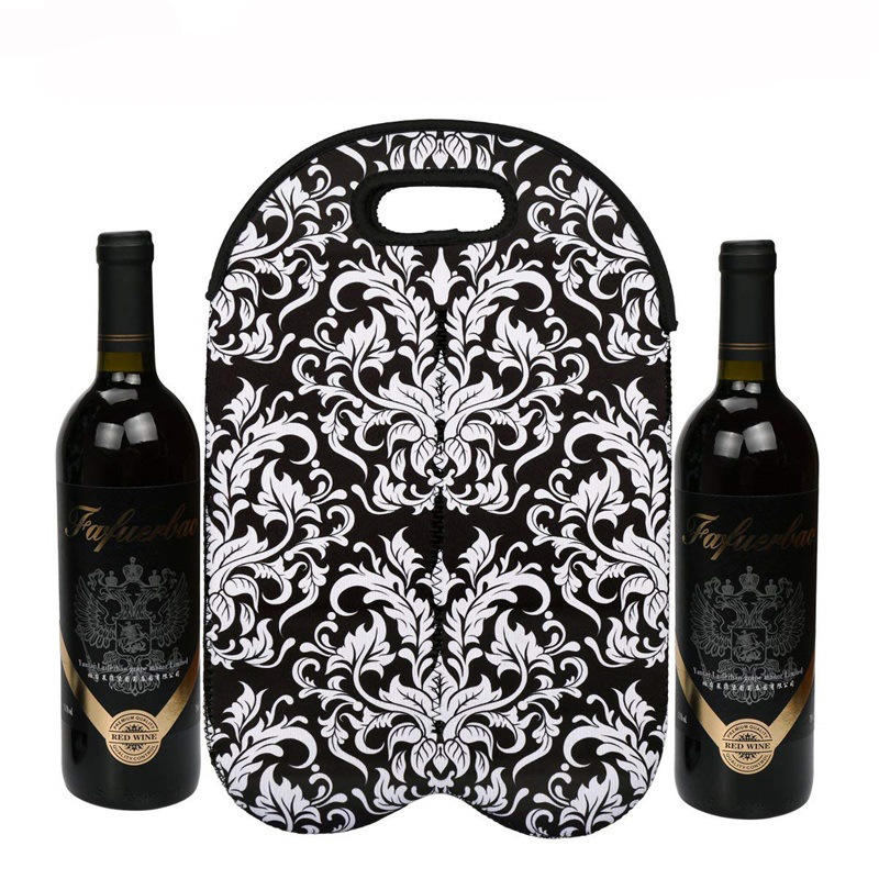 병 와인 쿨러 백이 포함된 휴대용 맥주 2