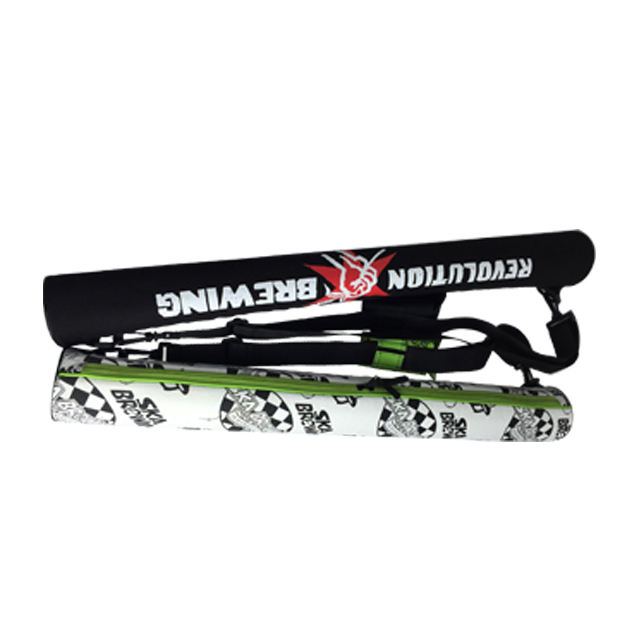 롱 비어 캔 쿨러 슬리브, 6캔, 7캔용 맞춤 단열 골프 쿨러 백 6