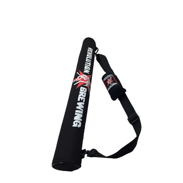 롱 비어 캔 쿨러 슬리브, 6캔, 7캔용 맞춤 단열 골프 쿨러 백 2